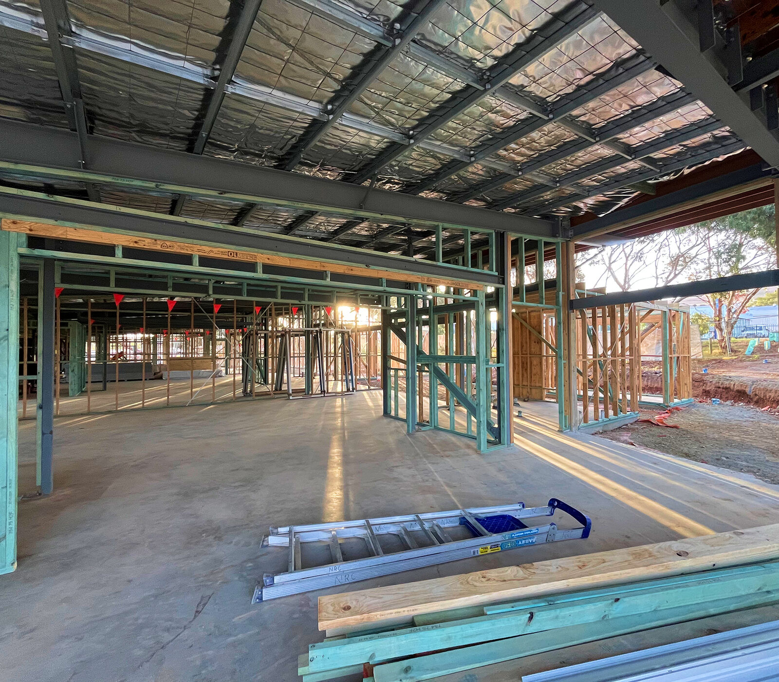Commercial project under construction by Foord Built